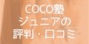 【COCO塾ジュニア】どんな人におすすめ？特徴と評判・口コミ