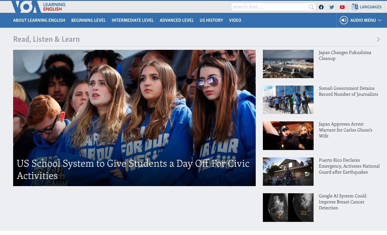 英語 リスニング ニュース