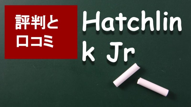 ハッチリンクジュニアの口コミ・評判は? 3歳から始めることができる?バイリンガルが良さを解説