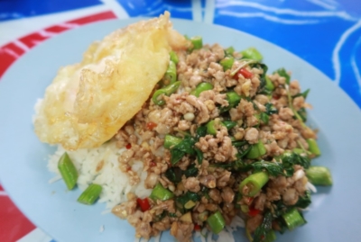 タイ料理ーガパオライス