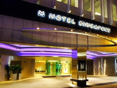 Mホテルシンガポールの外観