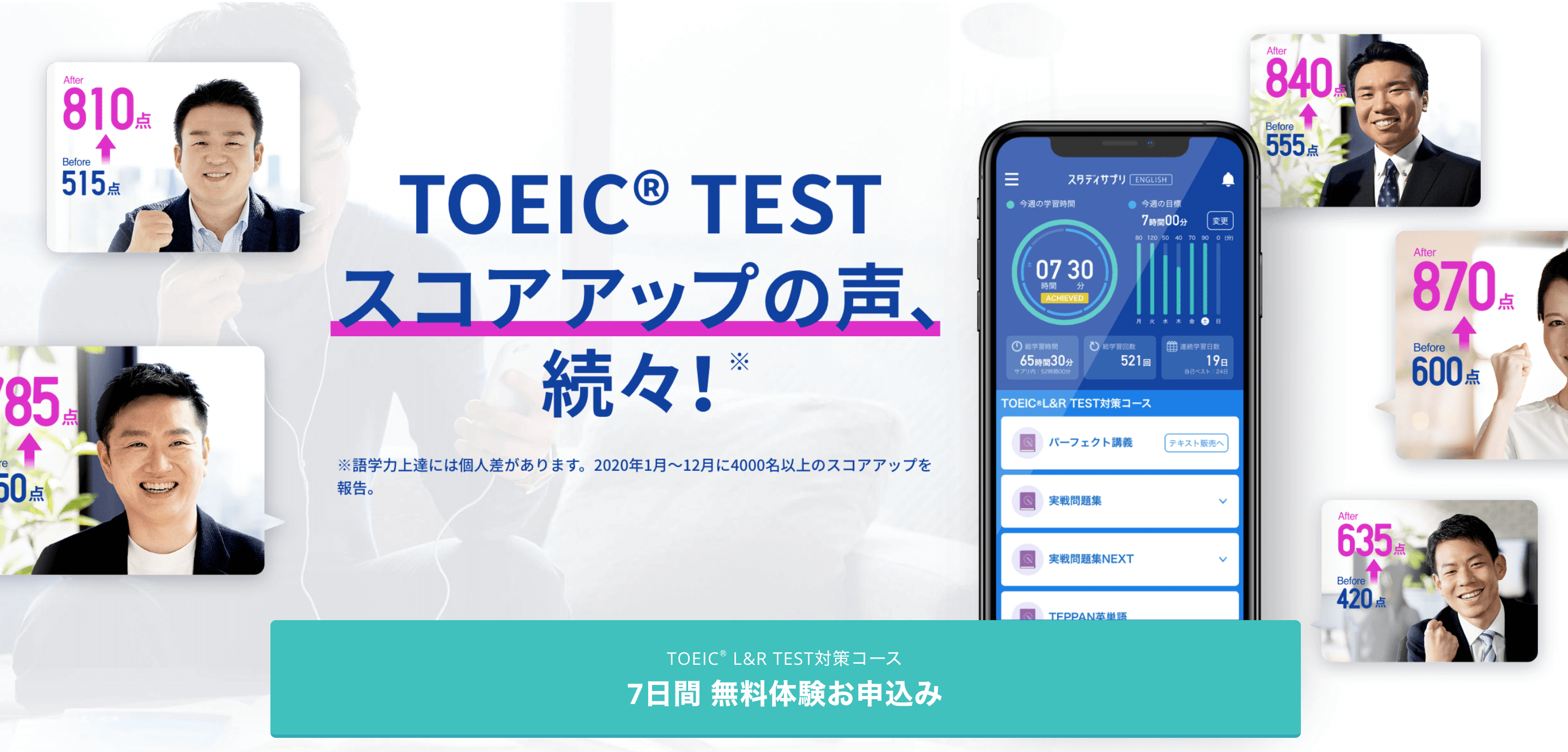 スタディサプリENGLISH TOEIC